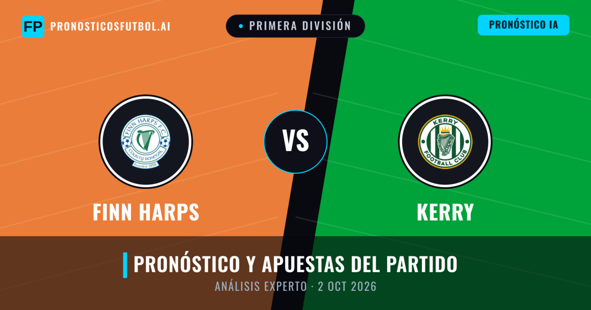Finn Harps vs Kerry — pronóstico y previa del partido