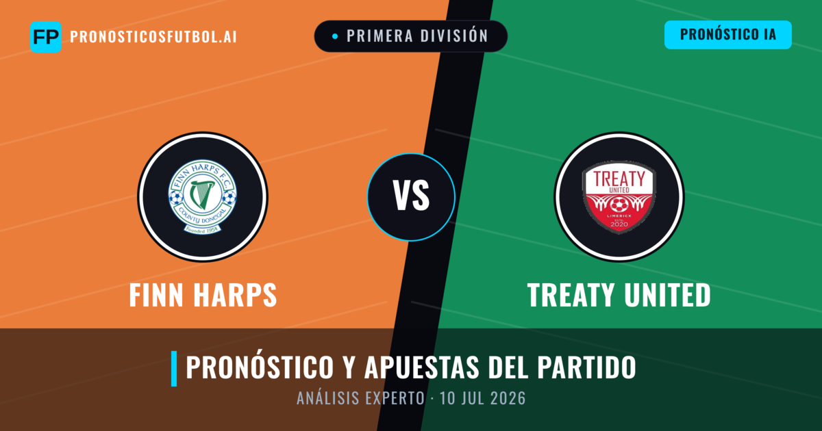 Finn Harps vs Treaty United — pronóstico y previa del partido