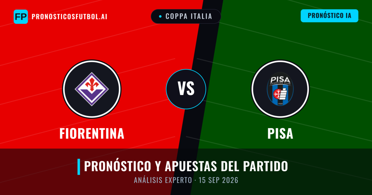 Fiorentina vs Pisa — pronóstico y previa del partido