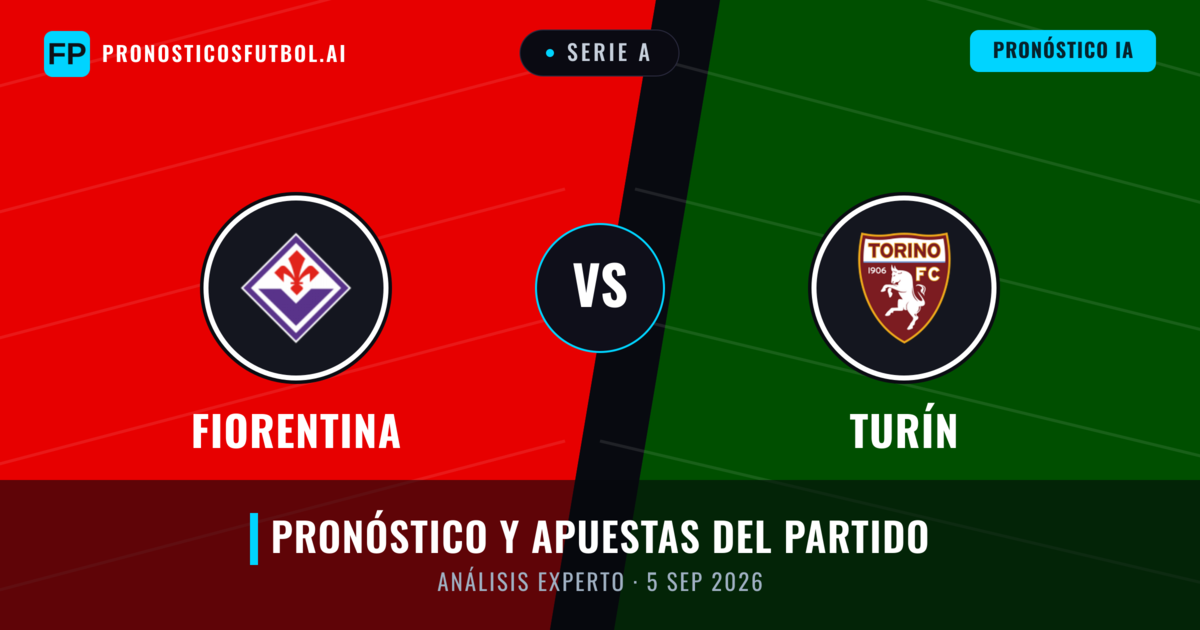 Fiorentina vs Turín — pronóstico y previa del partido