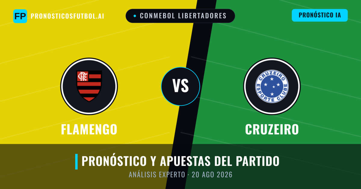 Flamengo vs Cruzeiro — pronóstico y previa del partido