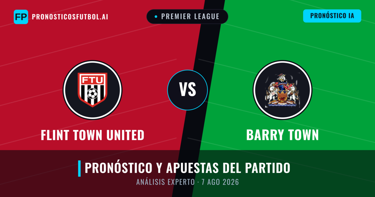 Flint Town United vs Barry Town — pronóstico y previa del partido