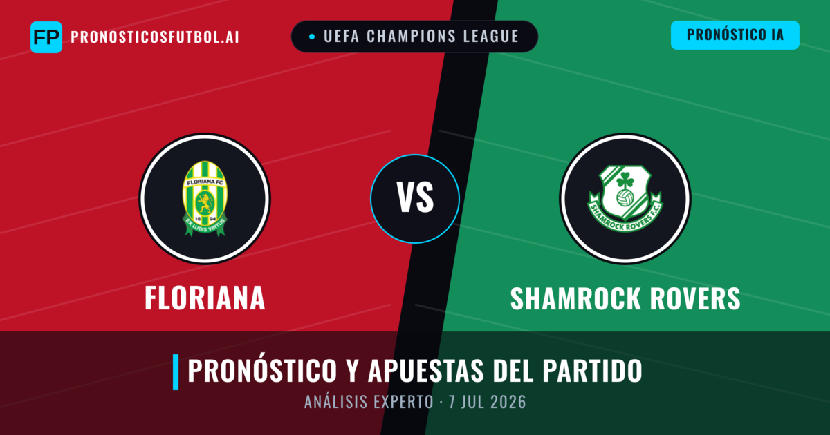 Floriana vs Shamrock Rovers — pronóstico y previa del partido