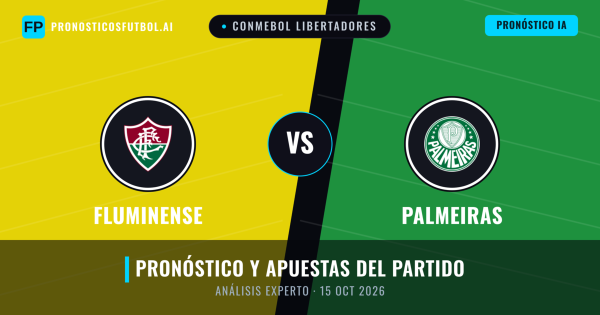 Fluminense vs Palmeiras — pronóstico y previa del partido