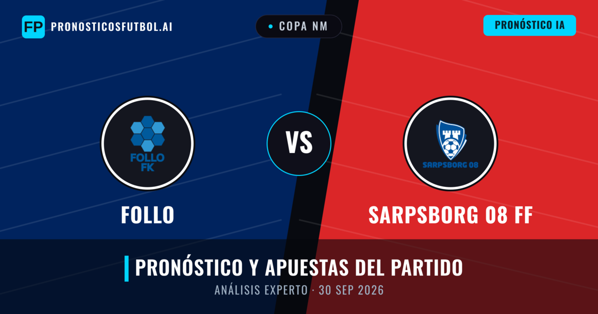 Follo vs Sarpsborg 08 FF — pronóstico y previa del partido