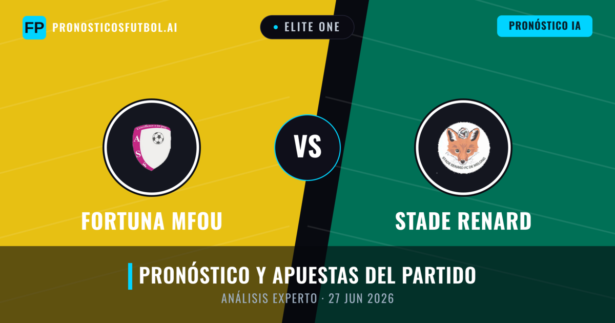 Fortuna Mfou vs Stade Renard — pronóstico y previa del partido