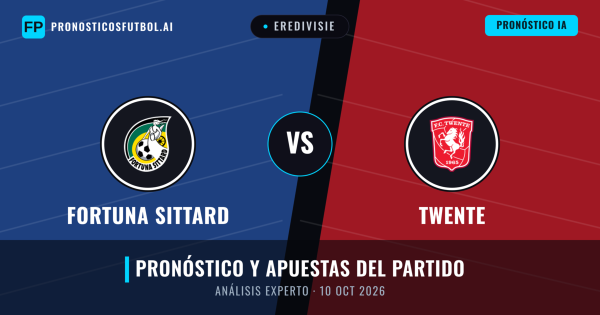 Fortuna Sittard vs Twente — pronóstico y previa del partido