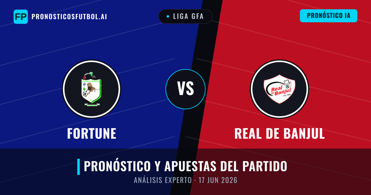 Fortune vs Real de Banjul — pronóstico y previa del partido
