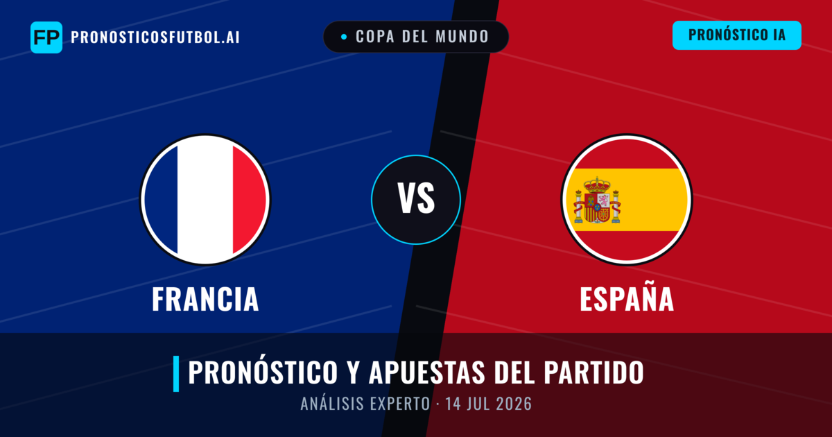 Francia vs España — pronóstico y previa del partido