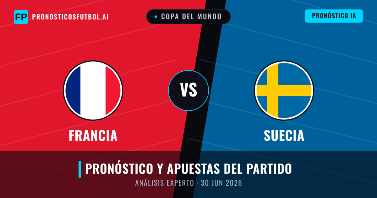 Francia vs Suecia — pronóstico y previa del partido