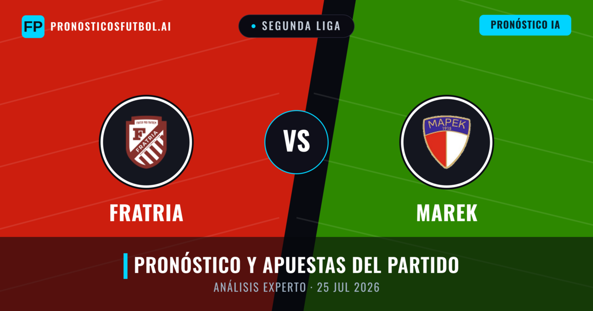 Fratria vs Marek — pronóstico y previa del partido