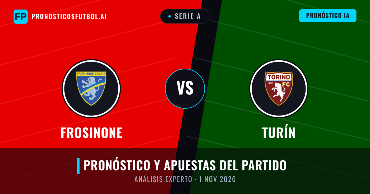 Frosinone vs Turín — pronóstico y previa del partido