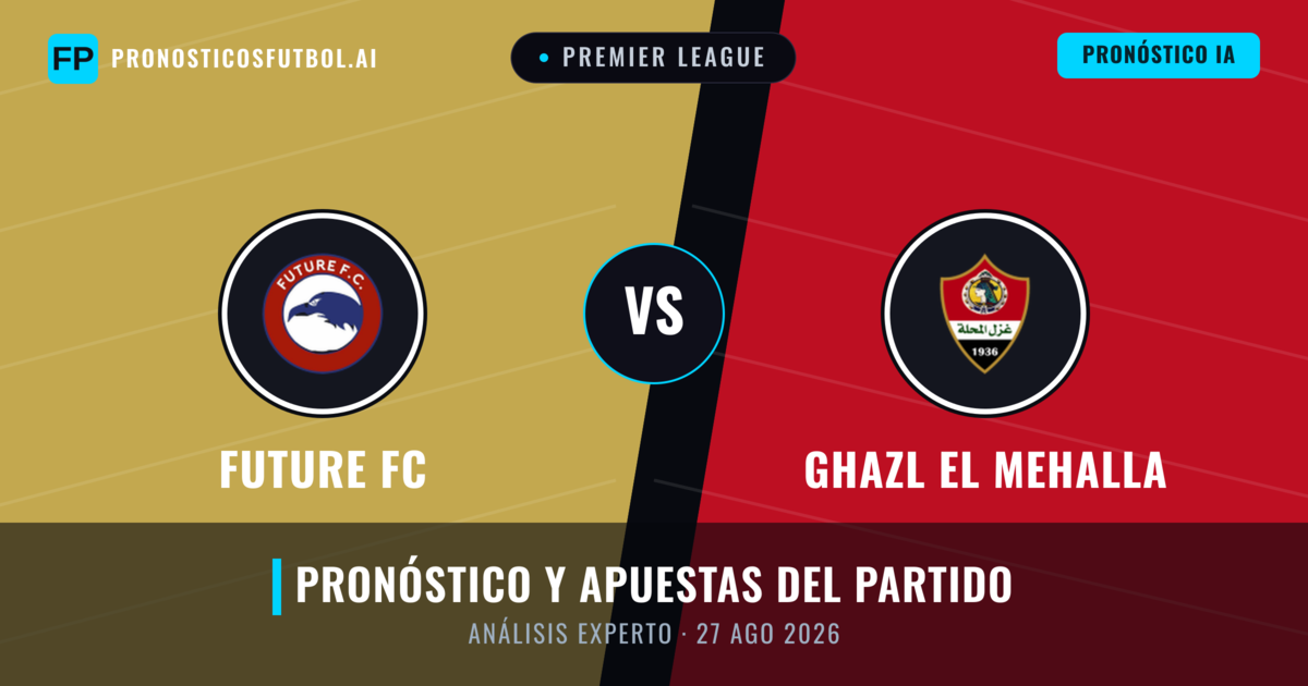 Future FC vs Ghazl El Mehalla — pronóstico y previa del partido