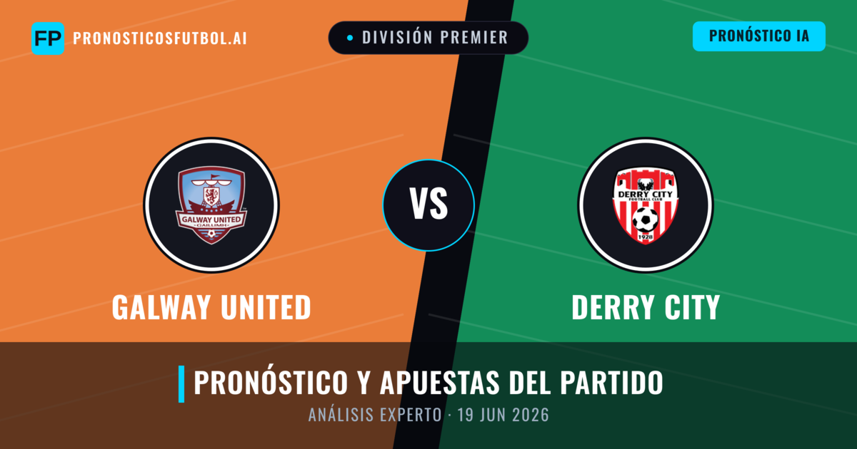 Galway United vs Derry City — pronóstico y previa del partido