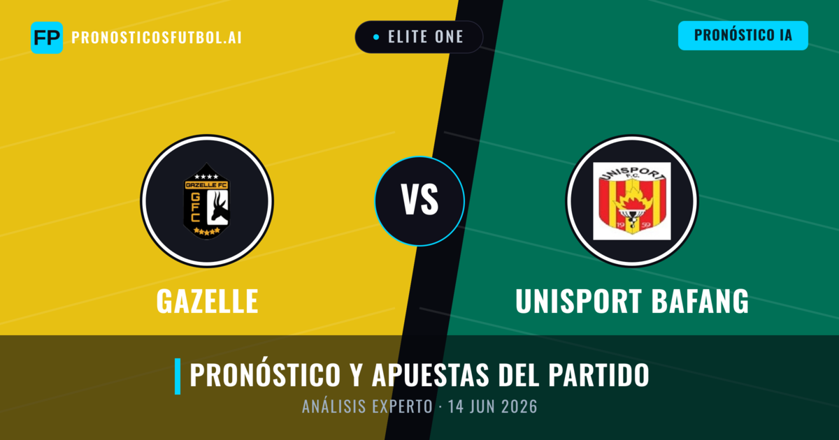 Gazelle vs Unisport Bafang — pronóstico y previa del partido