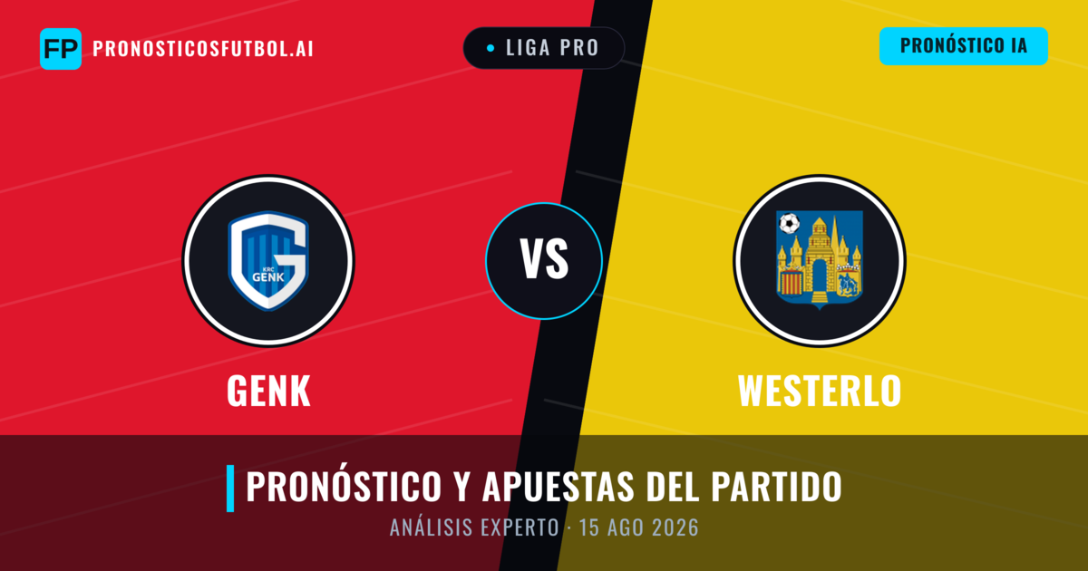 Genk vs Westerlo — pronóstico y previa del partido