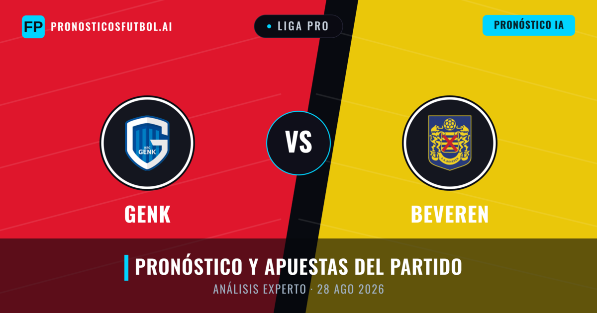 Genk vs Beveren — pronóstico y previa del partido