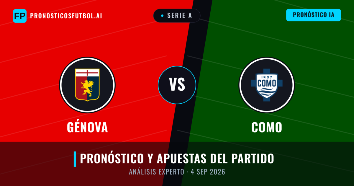 Génova vs Como — pronóstico y previa del partido