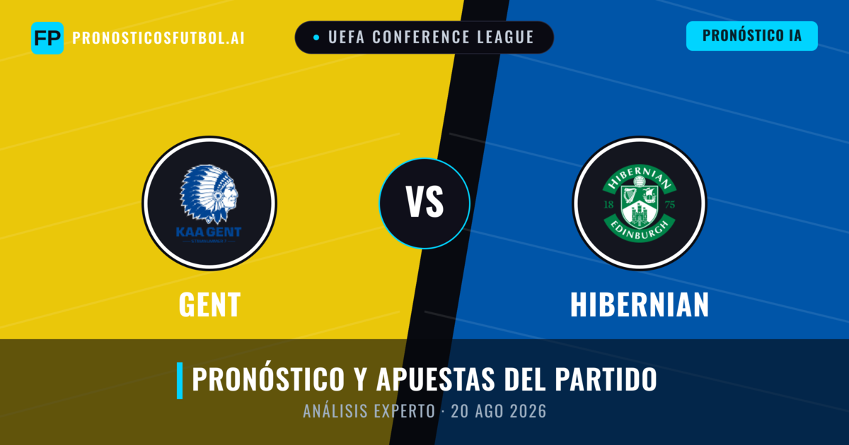Gent vs Hibernian — pronóstico y previa del partido