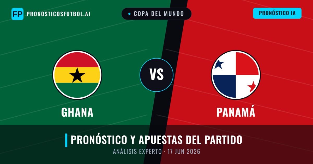 Ghana vs Panamá — pronóstico y previa del partido