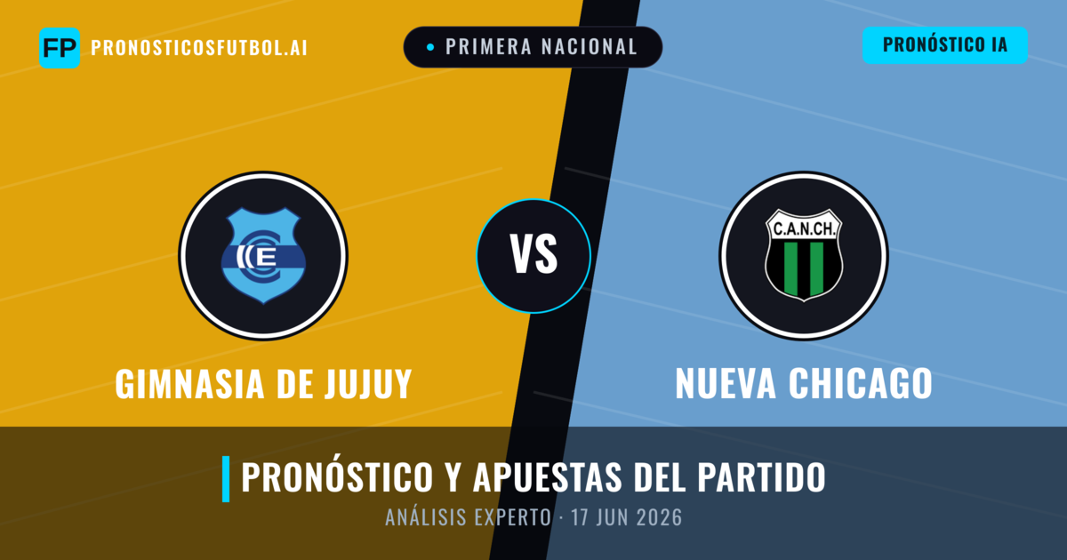 Gimnasia de Jujuy vs Nueva Chicago — pronóstico y previa del partido