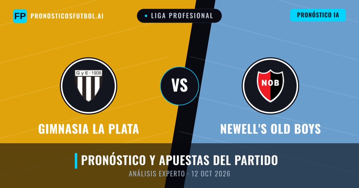 Gimnasia La Plata vs Newell's Old Boys — pronóstico y previa del partido