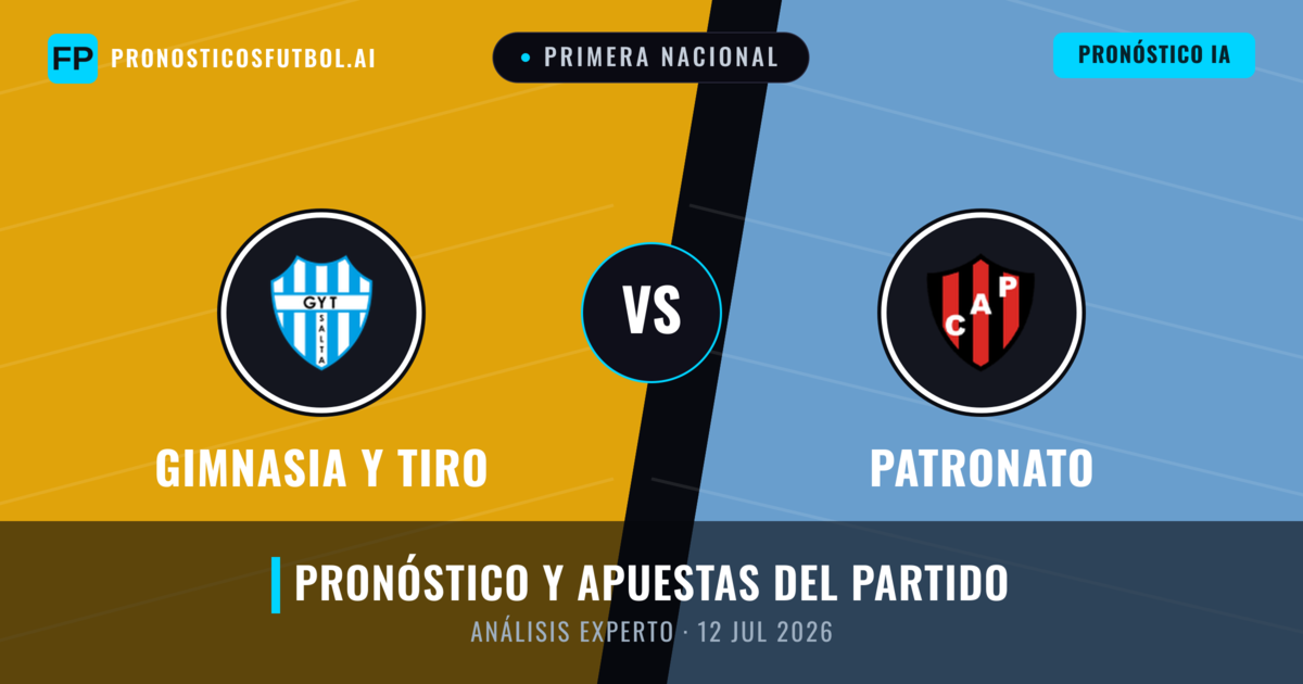 Gimnasia y Tiro vs Patronato — pronóstico y previa del partido