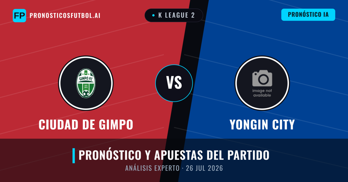 Ciudad de Gimpo vs Yongin City — pronóstico y previa del partido