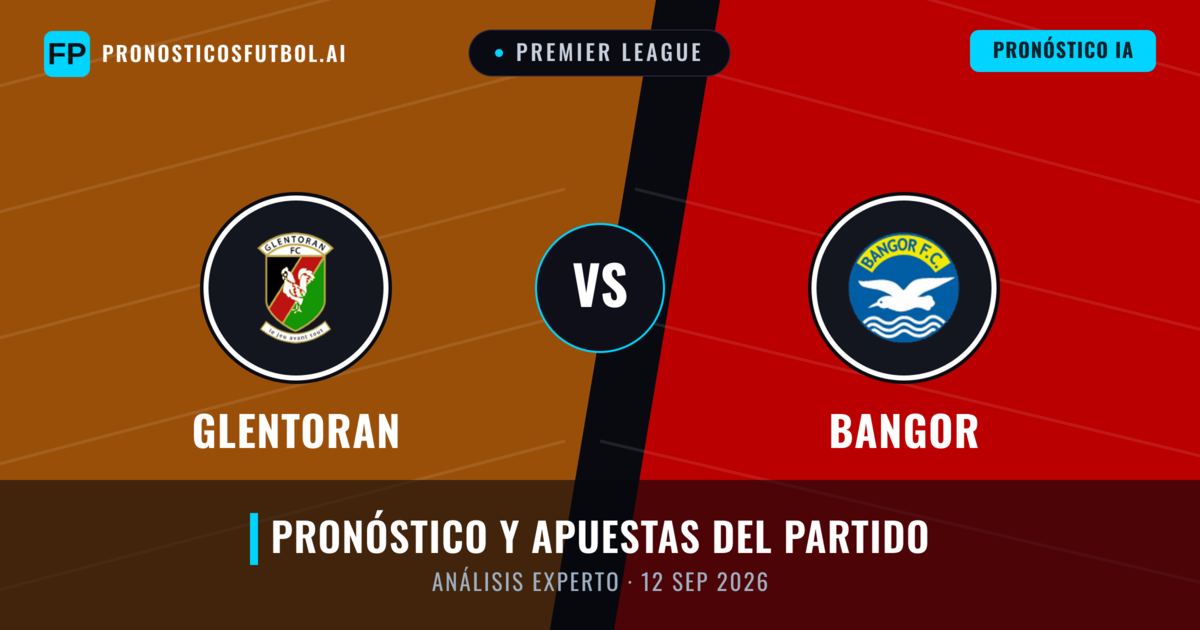 Glentoran vs Bangor — pronóstico y previa del partido