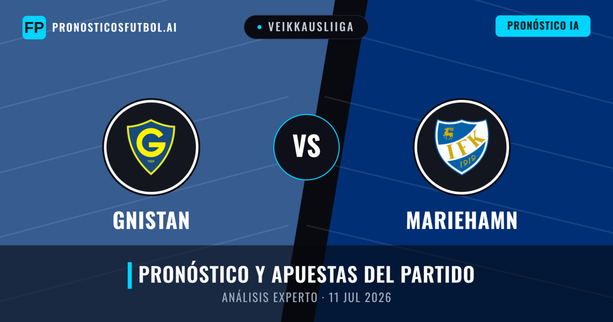 Gnistan vs Mariehamn — pronóstico y previa del partido