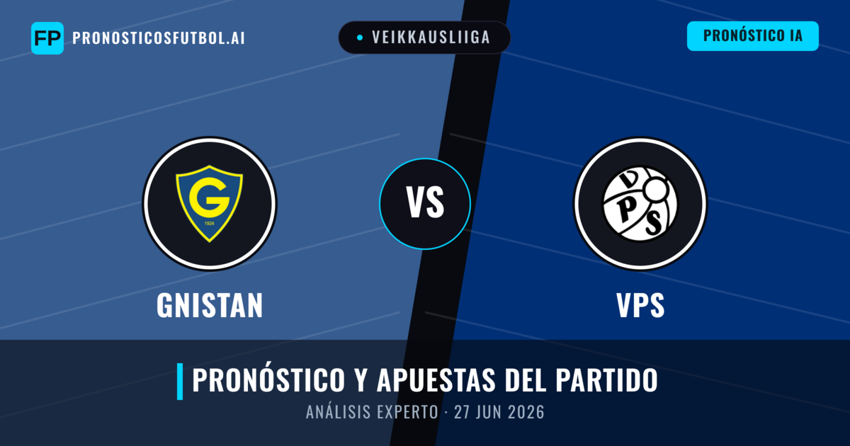 Gnistan vs VPS — pronóstico y previa del partido