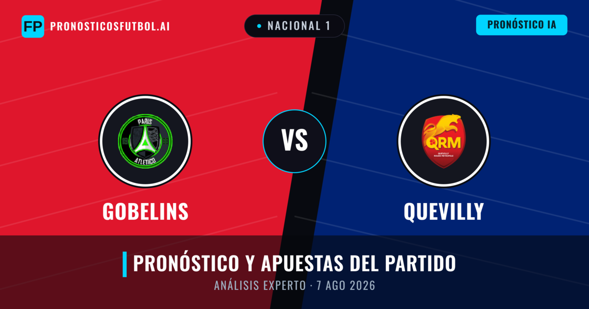 Gobelins vs Quevilly — pronóstico y previa del partido