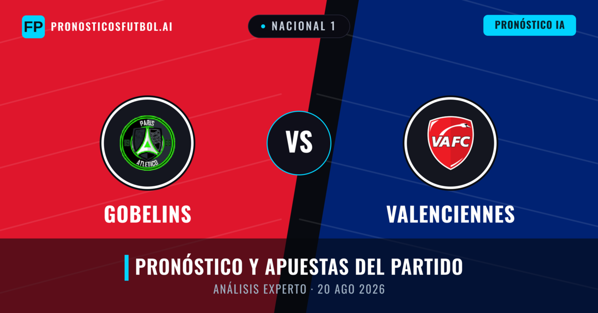 Gobelins vs Valenciennes — pronóstico y previa del partido