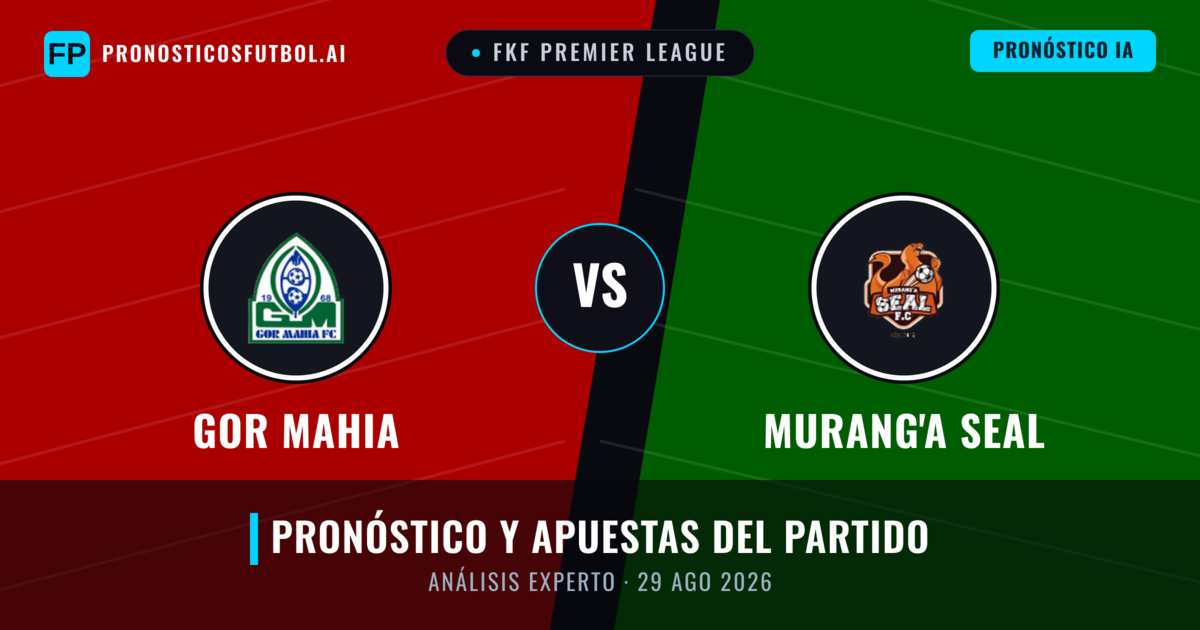 GOR Mahia vs Murang'a SEAL — pronóstico y previa del partido