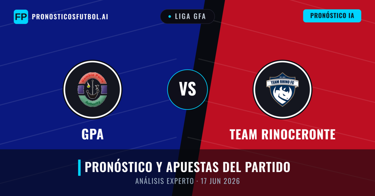 GPA vs Team Rinoceronte — pronóstico y previa del partido