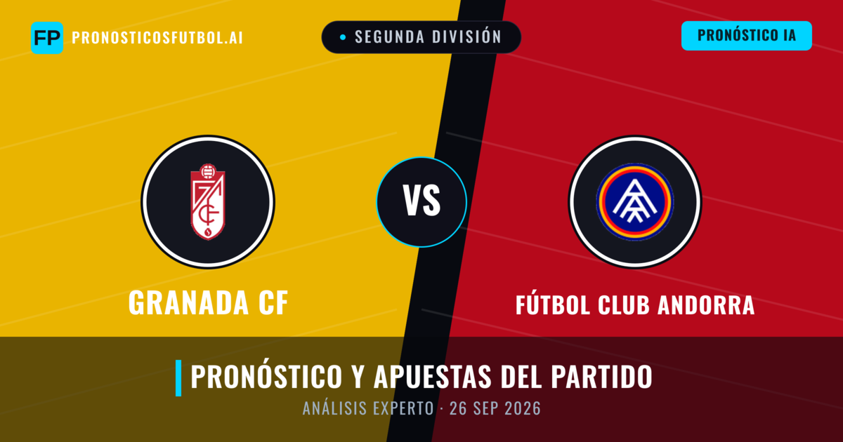 Granada CF vs Fútbol Club Andorra — pronóstico y previa del partido