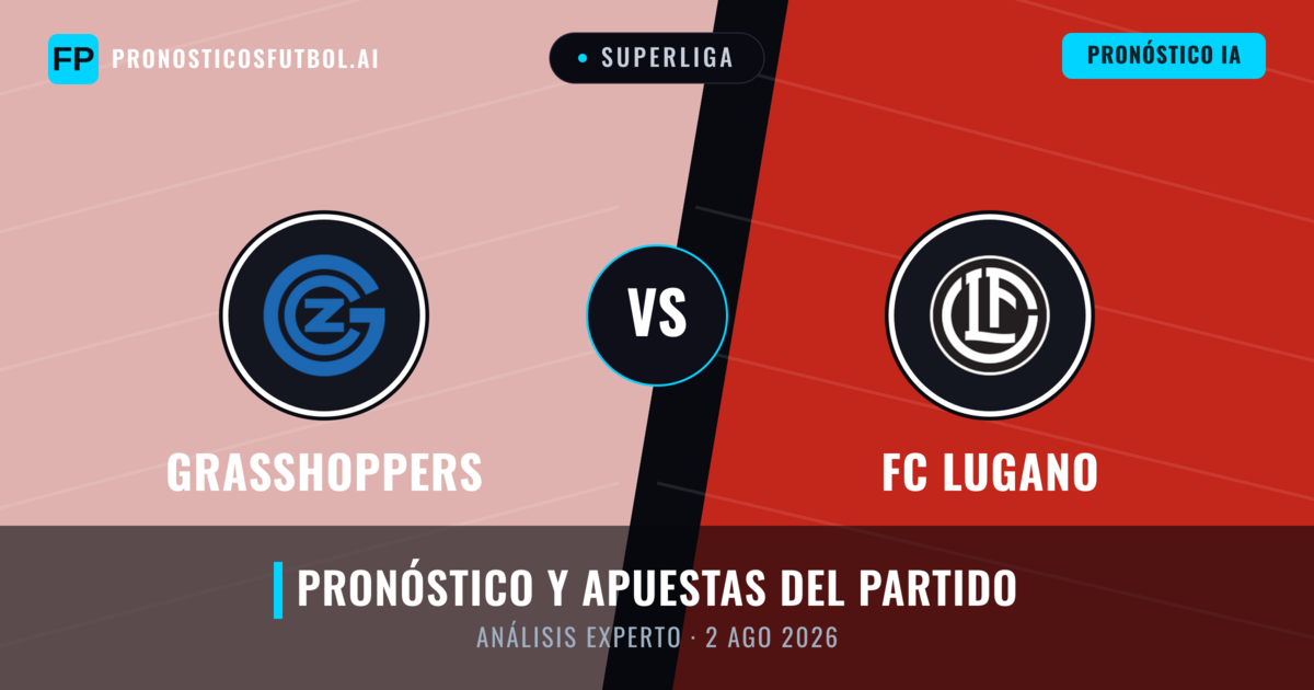 Grasshoppers vs FC Lugano — pronóstico y previa del partido