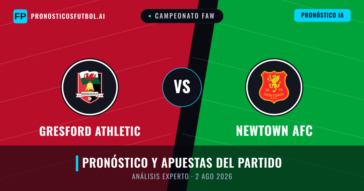 Gresford Athletic vs Newtown AFC — pronóstico y previa del partido