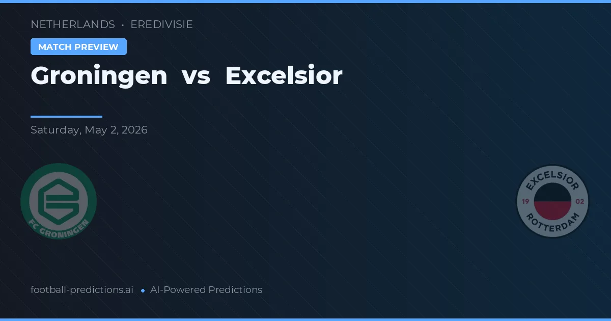 Groninga vs Excelsior preview