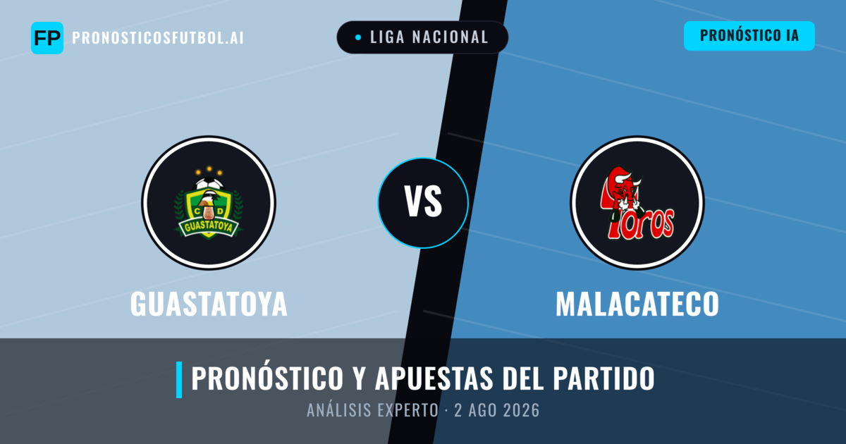Guastatoya vs Malacateco — pronóstico y previa del partido