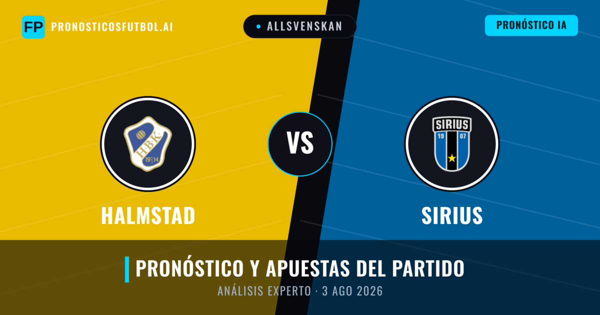 Halmstad vs Sirius — pronóstico y previa del partido