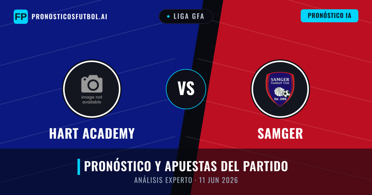 Hart Academy vs Samger — pronóstico y previa del partido