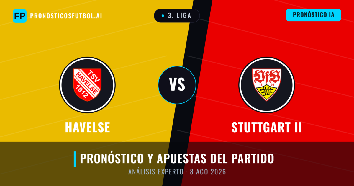 Havelse vs Stuttgart II — pronóstico y previa del partido