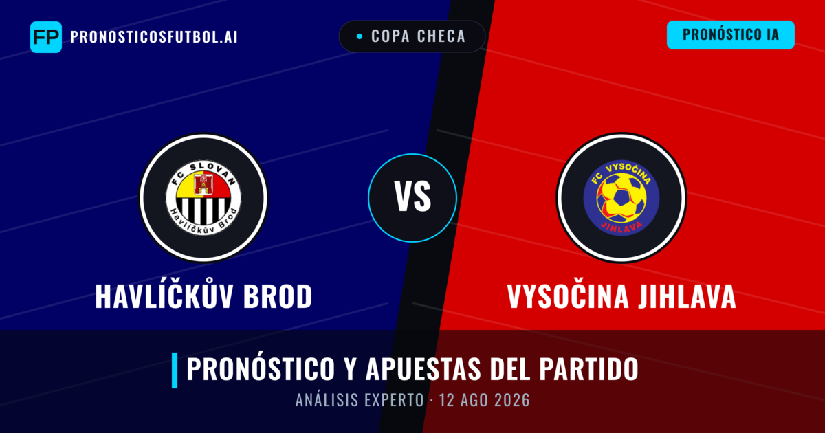 Havlíčkův Brod vs Vysočina Jihlava — pronóstico y previa del partido