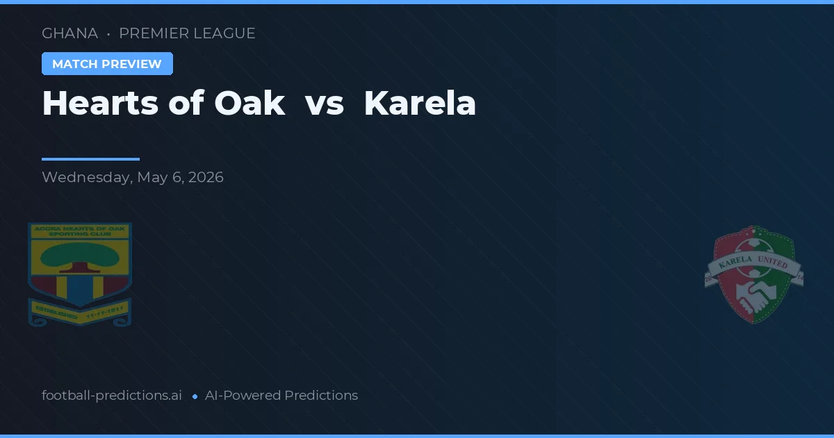 Corazones de Roble vs Karela — pronóstico y previa del partido