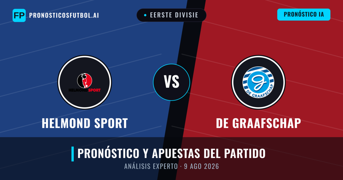 Helmond Sport vs De Graafschap — pronóstico y previa del partido