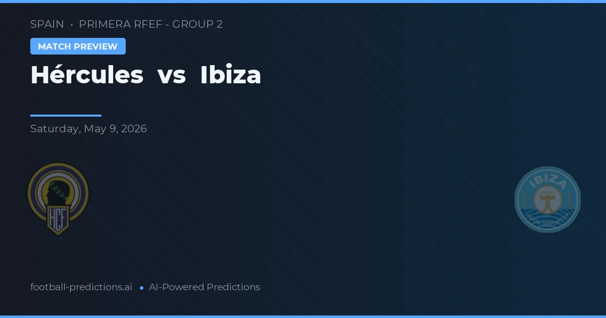 Hércules vs Ibiza — pronóstico y previa del partido