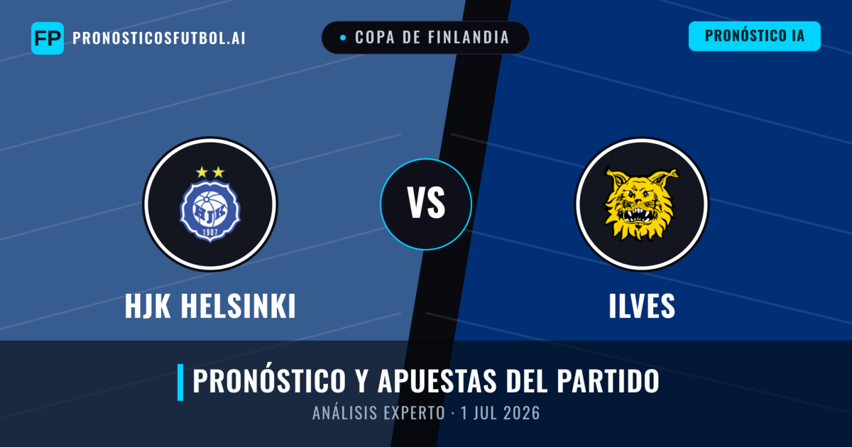 HJK Helsinki vs Ilves — pronóstico y previa del partido