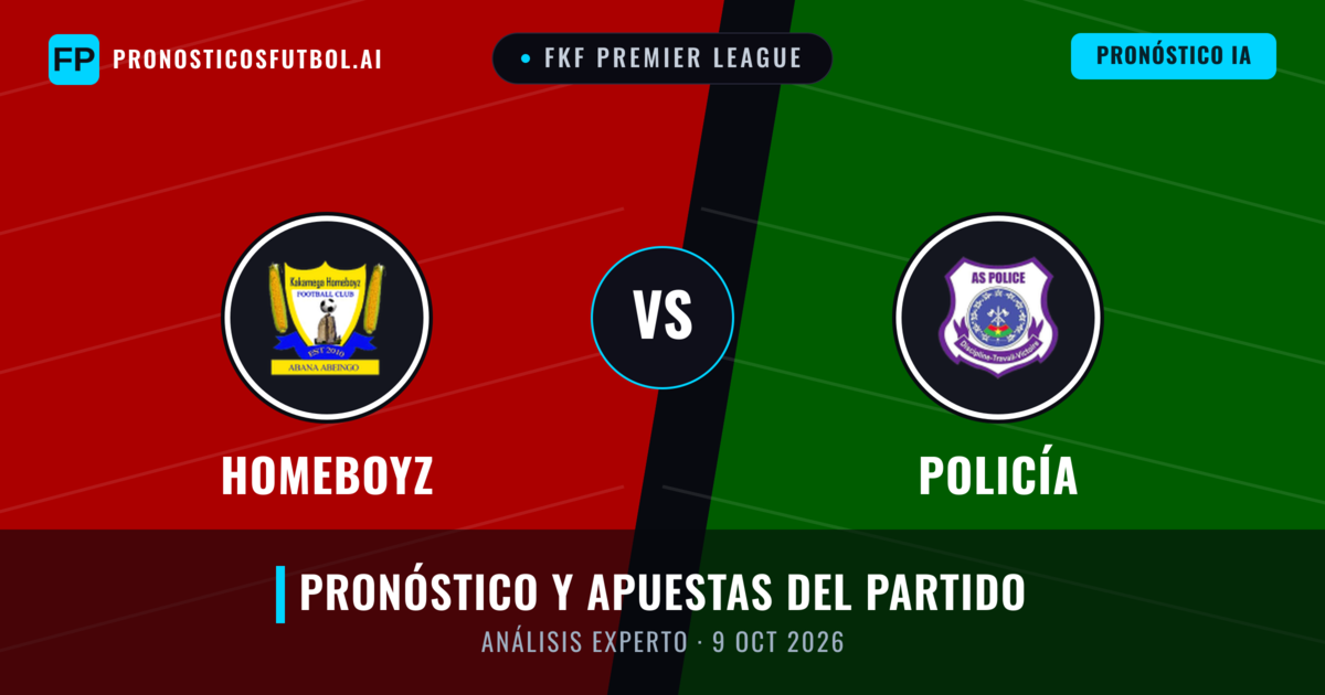 Homeboyz vs Kenya Police — pronóstico y previa del partido