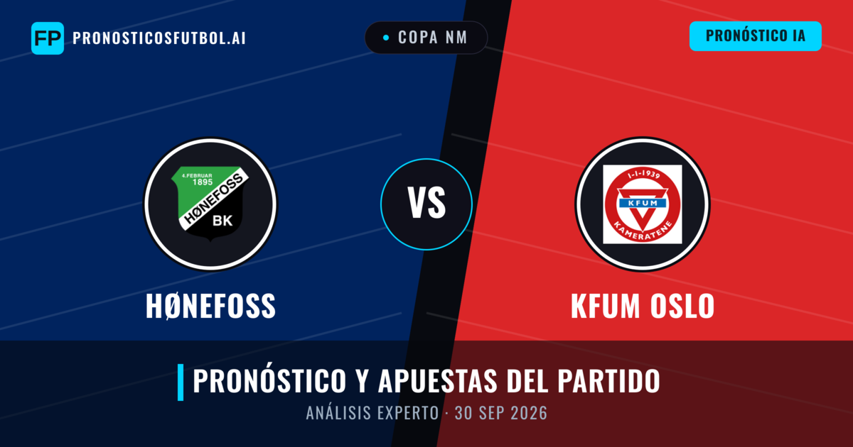 Hønefoss vs KFUM Oslo — pronóstico y previa del partido